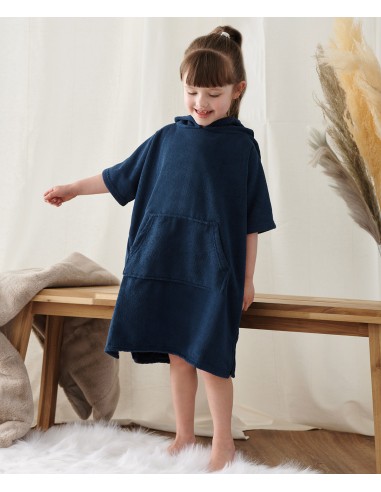 TOW-TC811-Kids Towelling Poncho